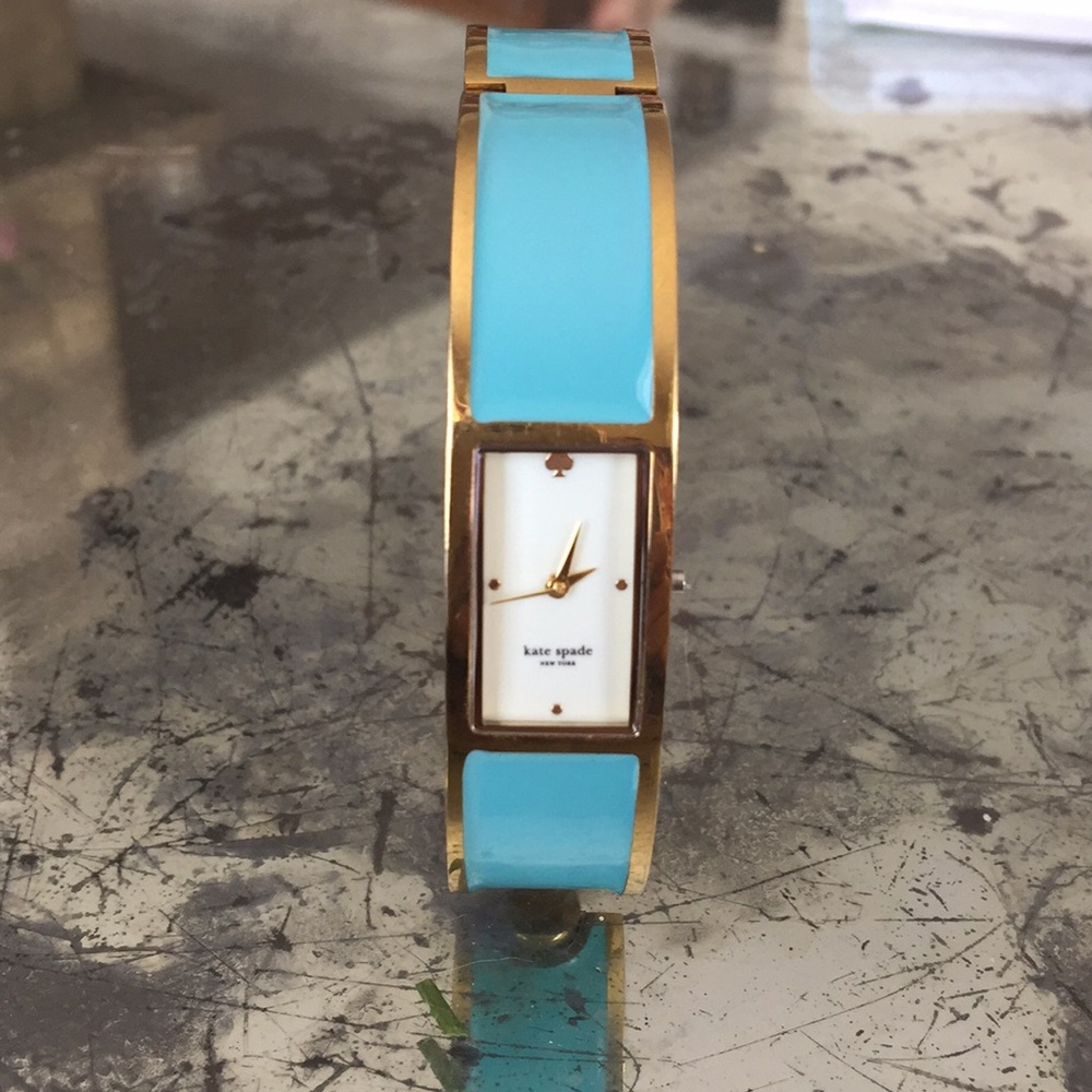 Kate Spade Carousel Turquoise Stainless Watch